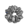 Шовкова резинка для волосся сіра - MOLODO Silk Scrunchie Large Stone Grey