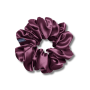 Шовкова резинка для волосся сливова - MOLODO Silk Scrunchie Large Plum