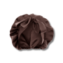 Шовкова шапочка для сну коричнева - MOLODO Silk Night Cap Brown