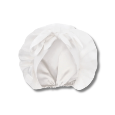 Шовкова шапочка для сну молочна - MOLODO Silk Night Cap Off White