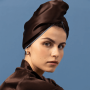Шовковий тюрбан з мікрофіброю коричневий - MOLODO Silk Turban With Microfiber Brown