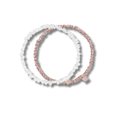 Набір обручів-резинок для волосся - MON MOU Silk Hoops Scrunchies Set 1