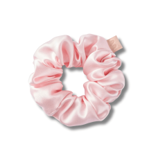 Об'ємна резинка для волосся рожева - MON MOU Silk Large Scrunchie Pink