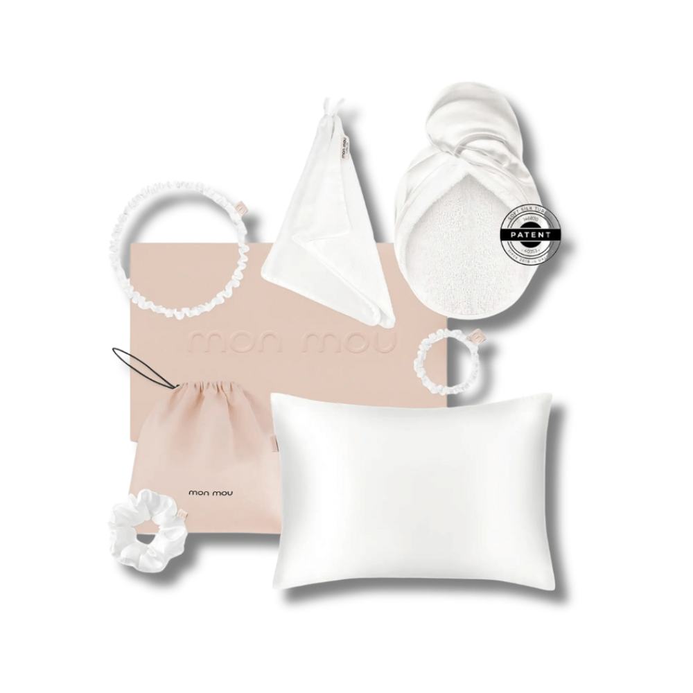 Подарунковий набір "White" - MON MOU Soft Silk Set White
