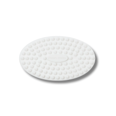 Силіконова щіточка для тіла біла - MON MOU Soft Body Brush White