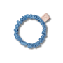 Тонка резинка для волосся блакитна - MON MOU Silk Slim Scrunchie Sky Blue