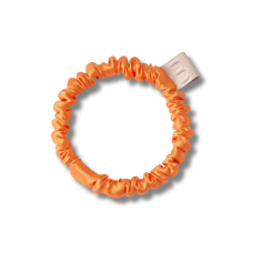 Тонка резинка для волосся помаранчева - MON MOU Silk Slim Scrunchie Orange Тонка резинка для волосся помаранчева - MON MOU Silk Slim Scrunchie Orange