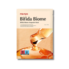 Тканинна маска для відновлення біома шкіри - Manyo Bifida Biome Ampoule Mask