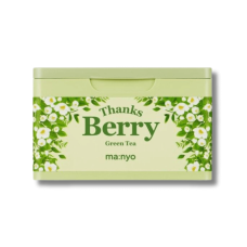 Набір тканинних масок на основі зеленого чаю - Manyo Thanks Berry Green Tea Mask