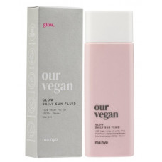 Сонцезахисний веганський флюїд для обличчя - Manyo Factory Our Vegan Sun Fluid Glow