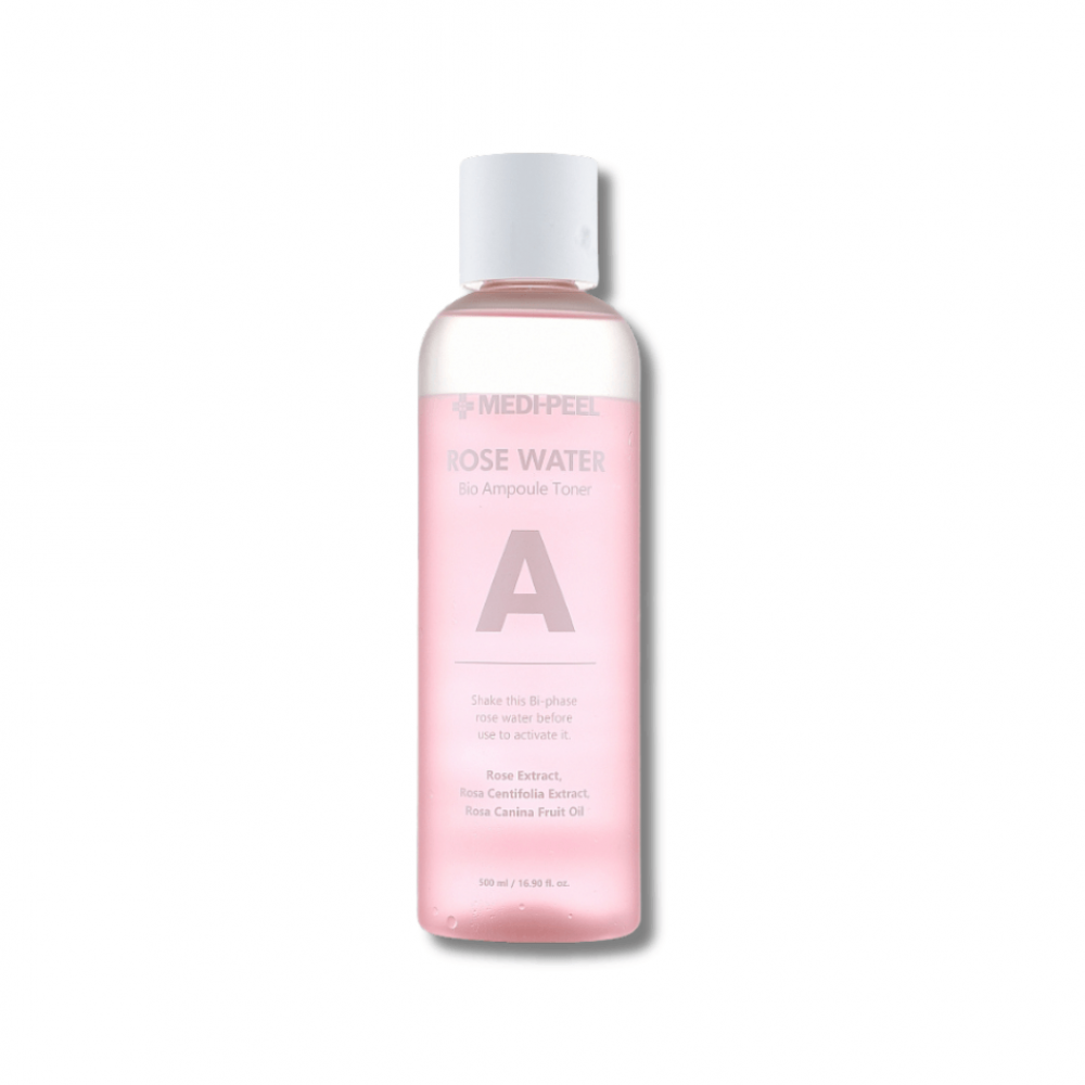 Ампульний тонер із екстрактом троянди - Medi-Peel Rose Water Bio Ampoule Toner