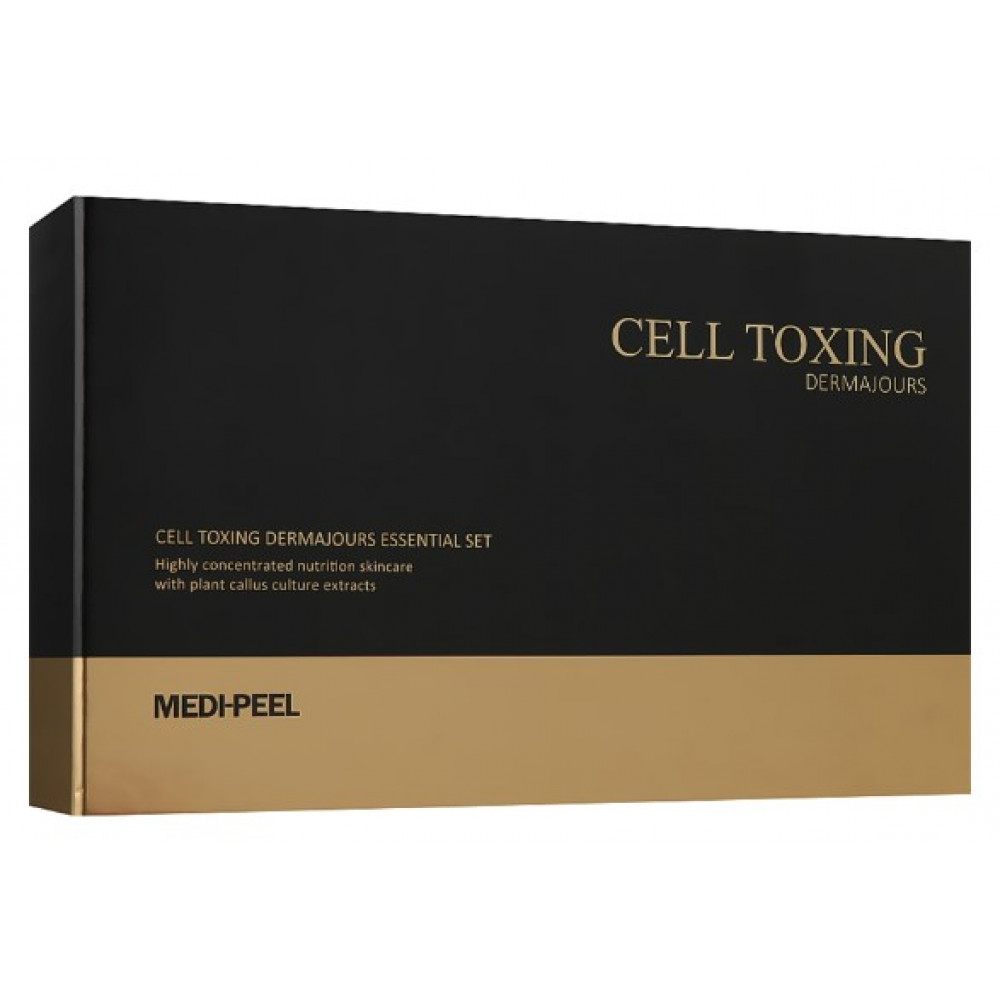 Набір засобів зі стовбуровими клітинами для омолодження шкіри - Medi-Peel Cell Toxing Dermajours Essential Kit