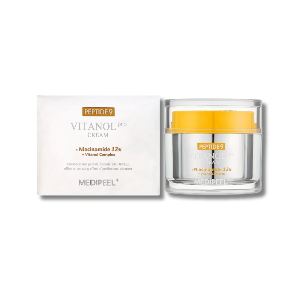 Крем для обличчя з пептидами з вітамінним комплексом - Medi-Peel Peptide 9 Vitanol Pro Cream