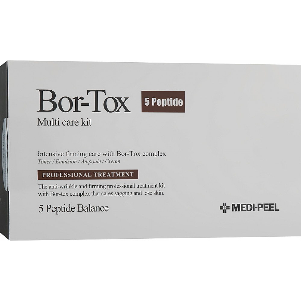 Набор лифтинг-средств против морщин - Medi-Peel Bor-Tox 5 Peptide Multi Care Kit