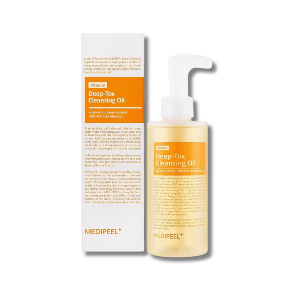 Масло гидрофильное с комплексом витаминов - Medi-Peel Vegan Vitamin Deep-Tox Cleansing Oil
