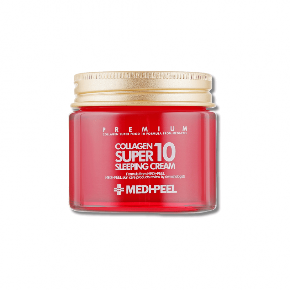 Омолаживающий ночной крем для лица с коллагеном - Medi-Peel Collagen Super10 Sleeping Cream