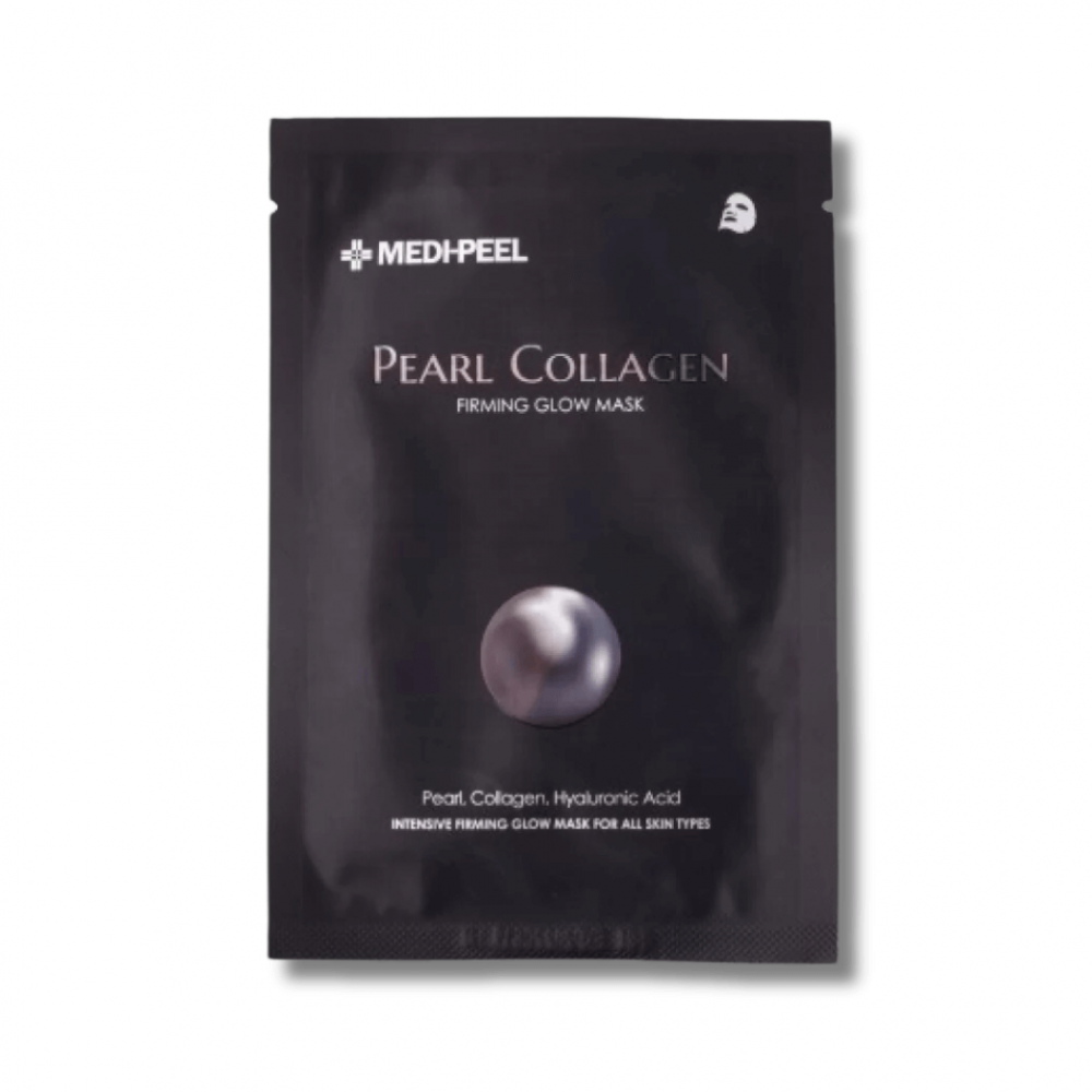 Розгладжуюча маска з перлами та колагеном - Medi-Peel Pearl Collagen Mask
