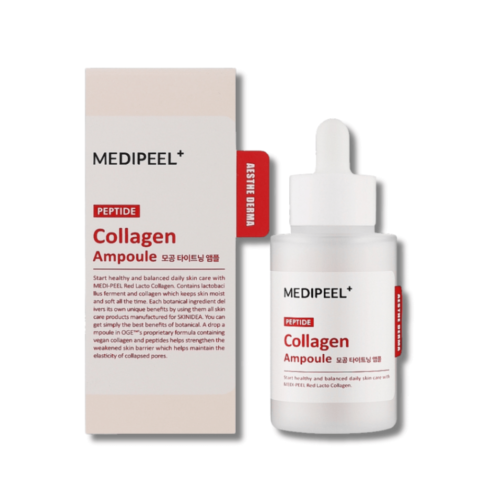 Сироватка для пружності та еластичності шкіри обличчя - Medi-Peel Red Lacto Peptide Collagen Tightening Ampoule
