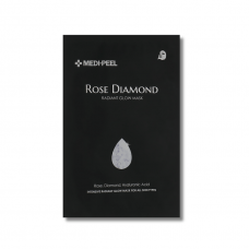 Тканинна маска з діамантовою пудрою - Medi-Peel Rose Diamond Radiant Glow Mask