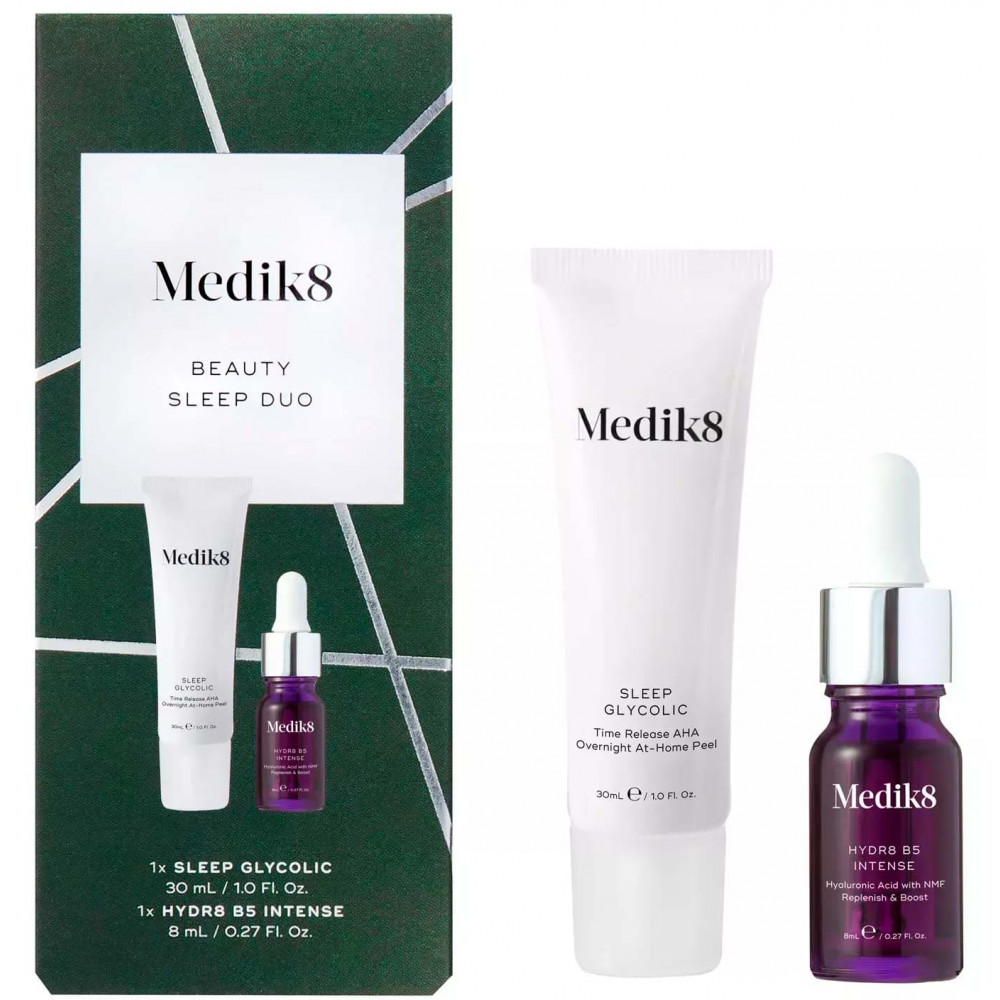 Лімітований подарунковий набір "Спляча красуня" - Medik8 Beauty Sleep Duo Kit