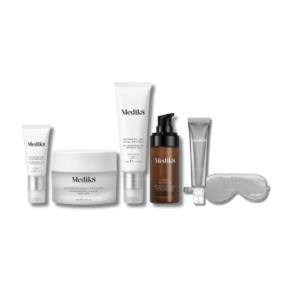Комплексний набір для захисту та відновлення шкіри обличчя - Medik8 Special CSA Set 3