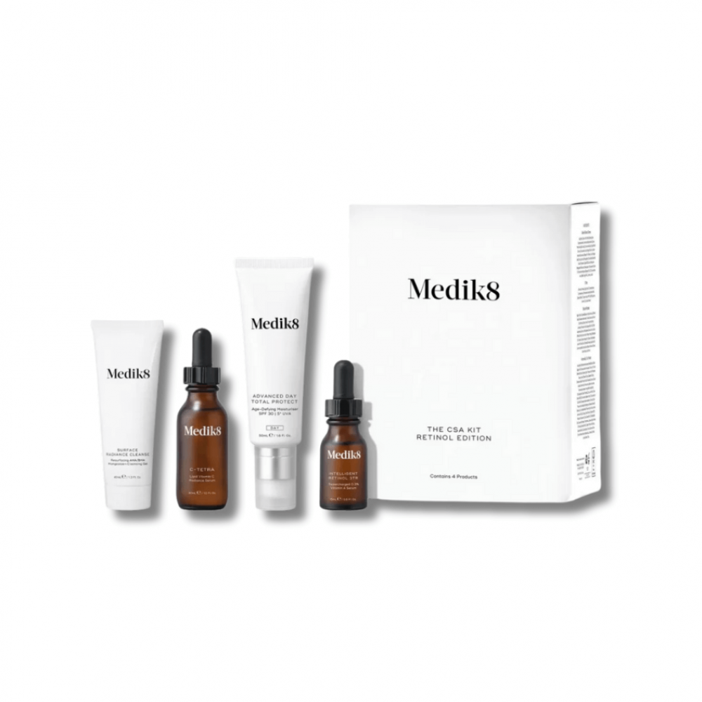 Набір Філософія Проти Старіння Шкіри - Medik8 CSA Kit Retinol Edition
