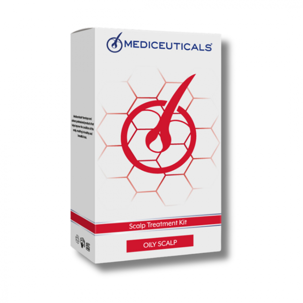 Набір для жирної шкіри голови - Mediceuticals Scalp Treatment Kit Oily Scalp