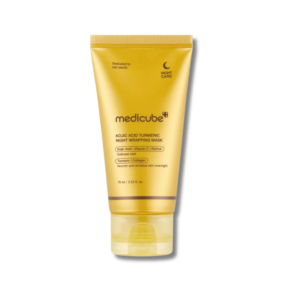 Нічна маска з койєвою кислотою та куркумою - Medicube Kojic Acid Turmeric Night Wrapping Mask