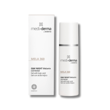 Депігментуючий гель для обличчя - Mediderma Depigmenting Facial Gel Mela 360 Депігментуючий гель для обличчя - Mediderma Depigmenting Facial Gel Mela 360