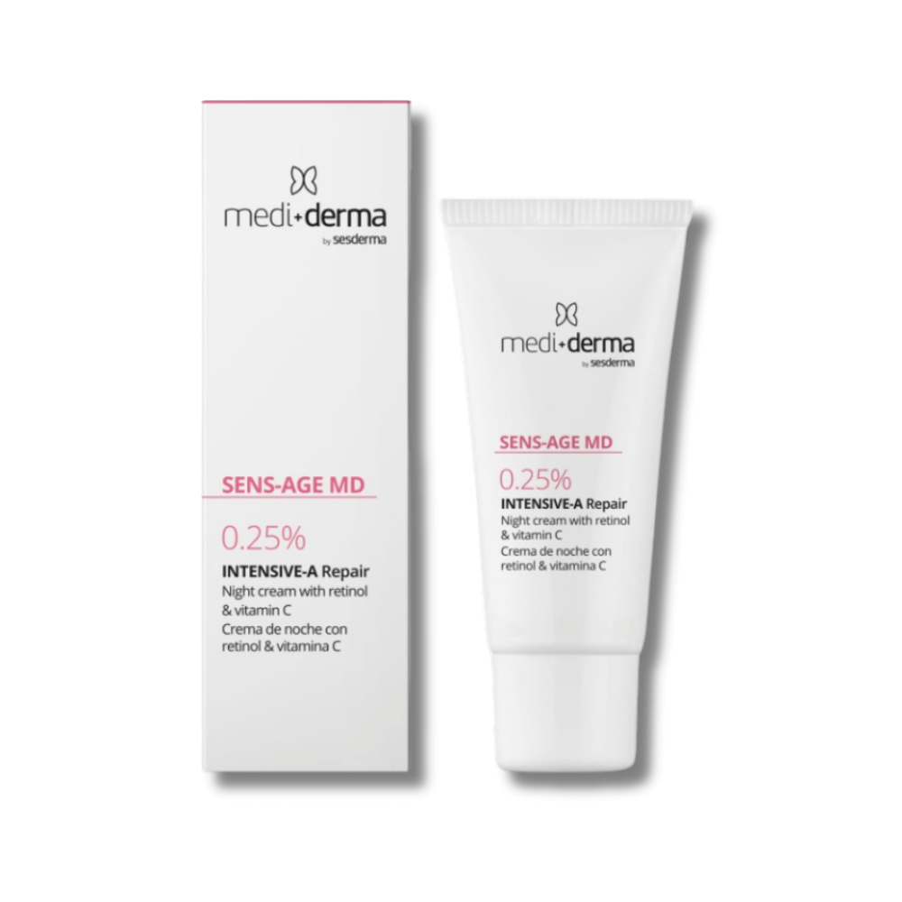 Інтенсивний антивіковий крем для обличчя - Mediderma Intensive Facial Cream Sens-Age MD