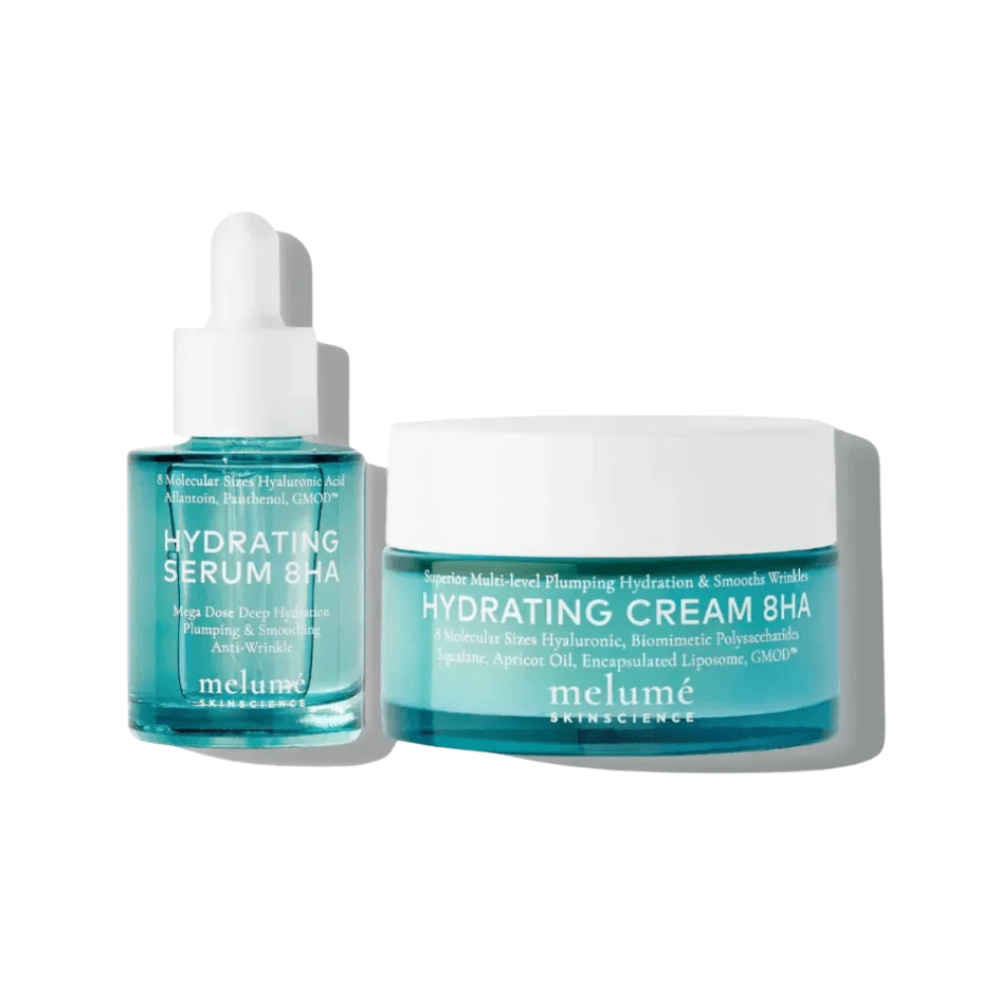 Набір "Сила максимального зволоження" - Melume Hydration Boost Duo