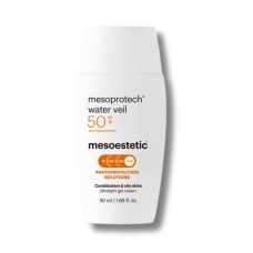 Сонцезахисний гель-крем для обличчя - Mesoestetic Mesoprotech Water Veil SPF50+ 