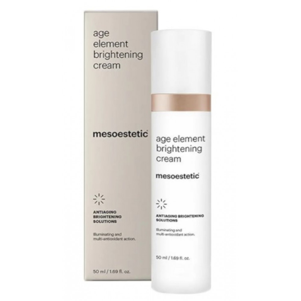 Крем для освітлення і сяяння шкіри - Mesoestetic Age Element Brightening Cream