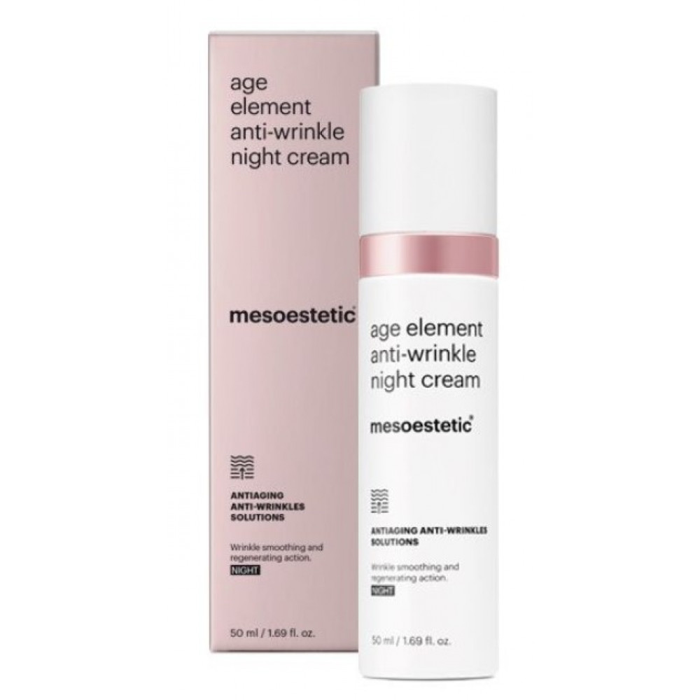 Нічний інтенсивний регенеруючий крем проти зморшок - Mesoestetic Age Element Antiwrinkle Night Cream