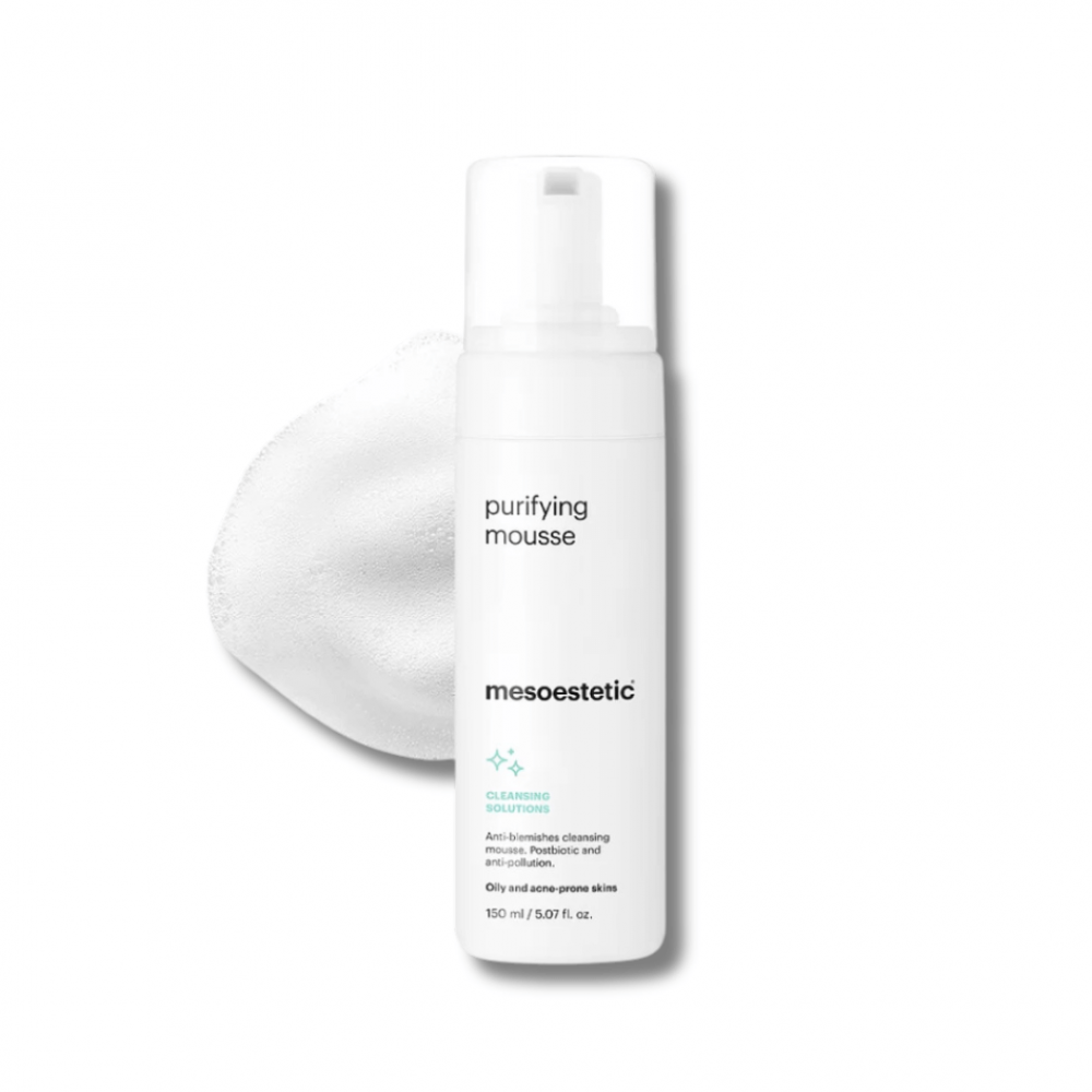 Очищаючий мус для проблемної шкіри - Mesoestetic Purifying Mousse