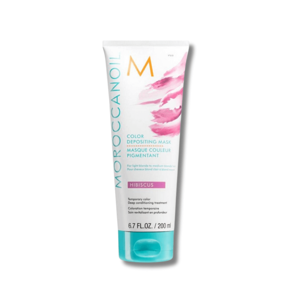 Тонуюча маска "Гібіскус" - Moroccanoil Color Depositing Mask Hibiscus