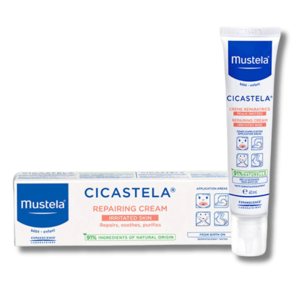Регенеруючий крем - Mustela Cicastela Repairing Cream Irritated Skin