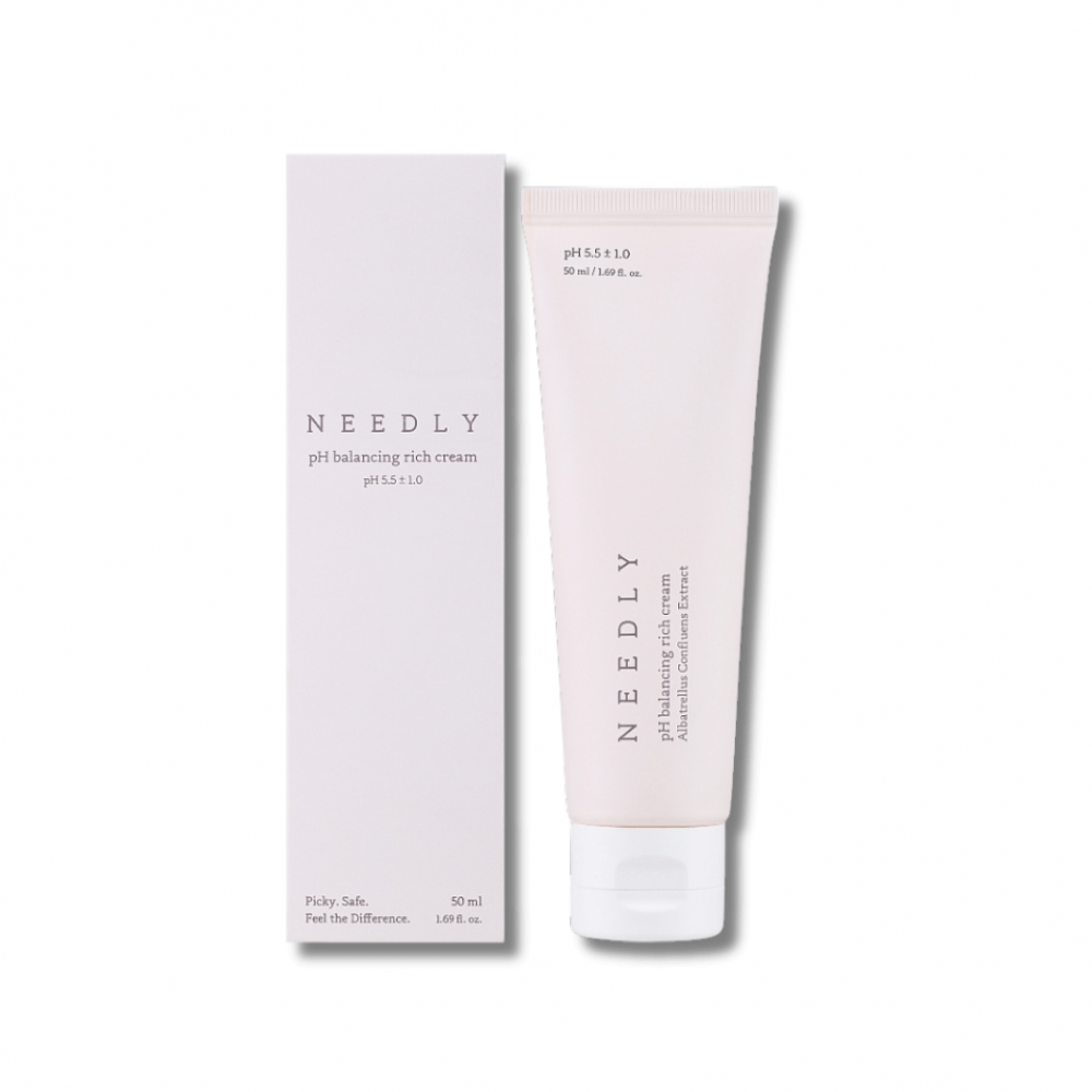 Інтенсивний зволожуючий крем з екстрактом гриба Альбатреллус - Needly pH Balancing Rich Cream