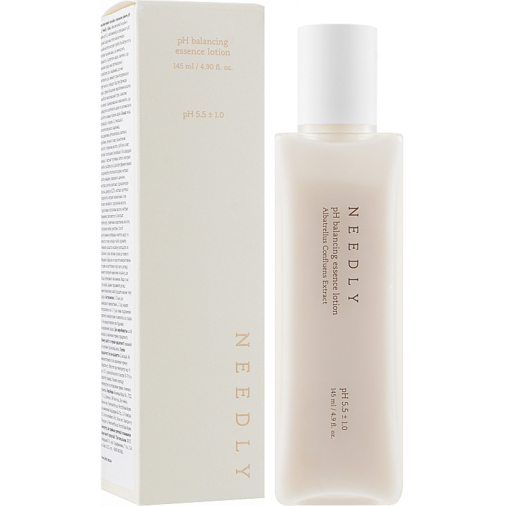 Лосьйон для обличчя рН 5,5 з екстрактом Альбатреллуса - Needly pH Balancing Essence Lotion