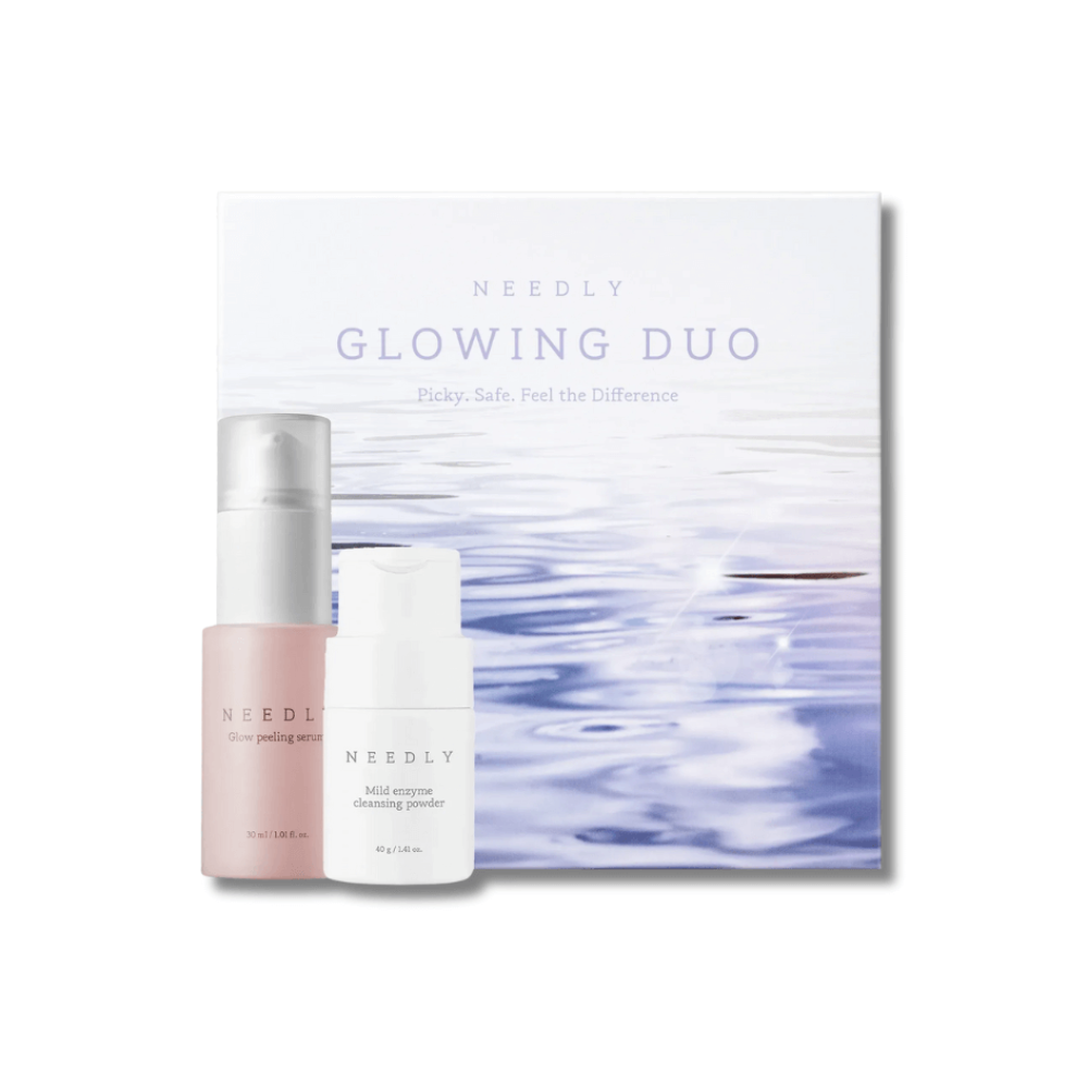Набір для м'якого очищення та освітлення шкіри - Needly Glowing Duo Set
