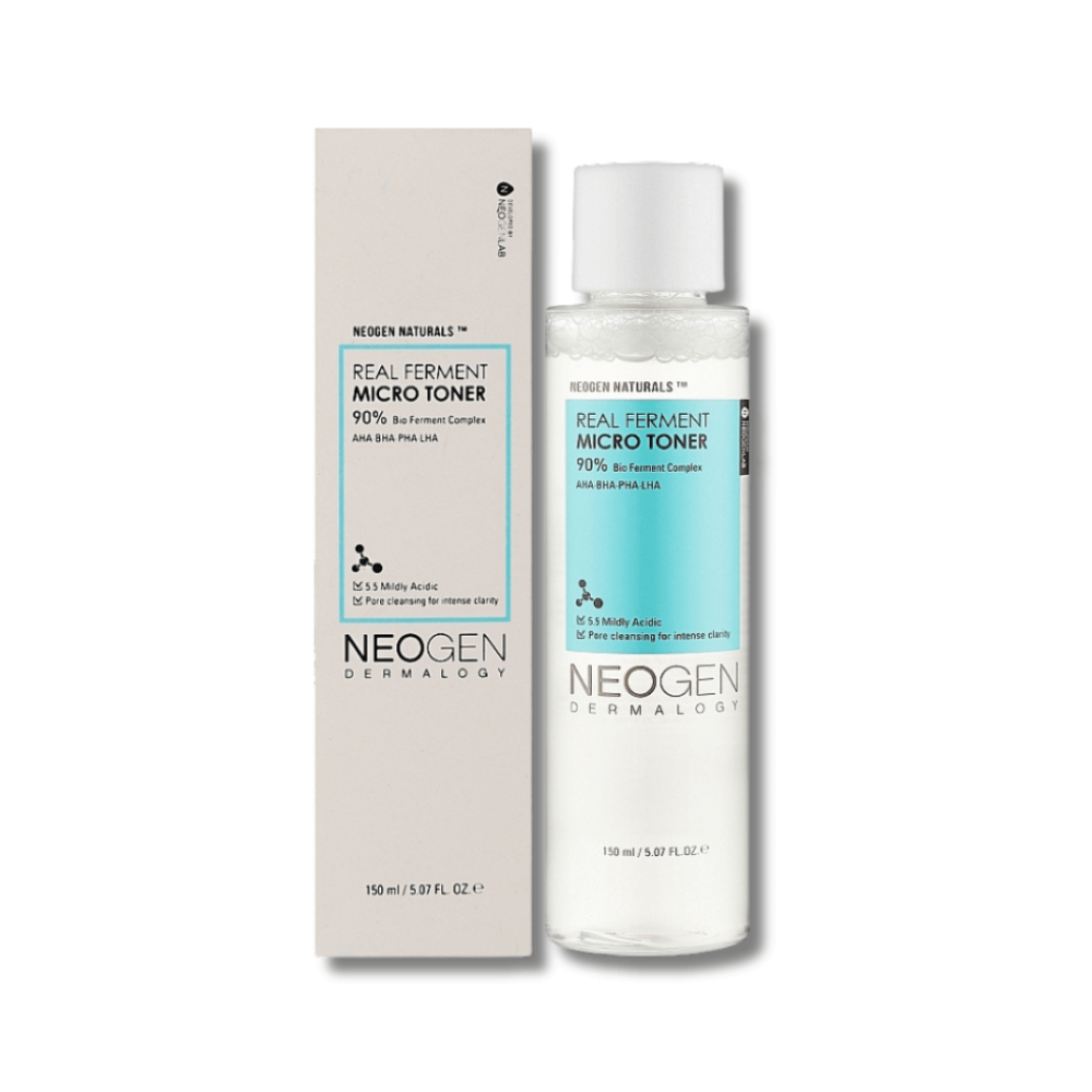 Слабокислотний тонер з ферментами - Neogen Dermalogy Real Ferment Micro Toner