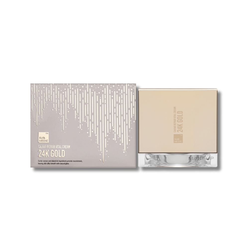 Восстанавливающий крем с экстрактом черной икры и частицами золота - Neogen Dermalogy Sur.Medic+ 24K Gold Caviar Repair Vital Cream