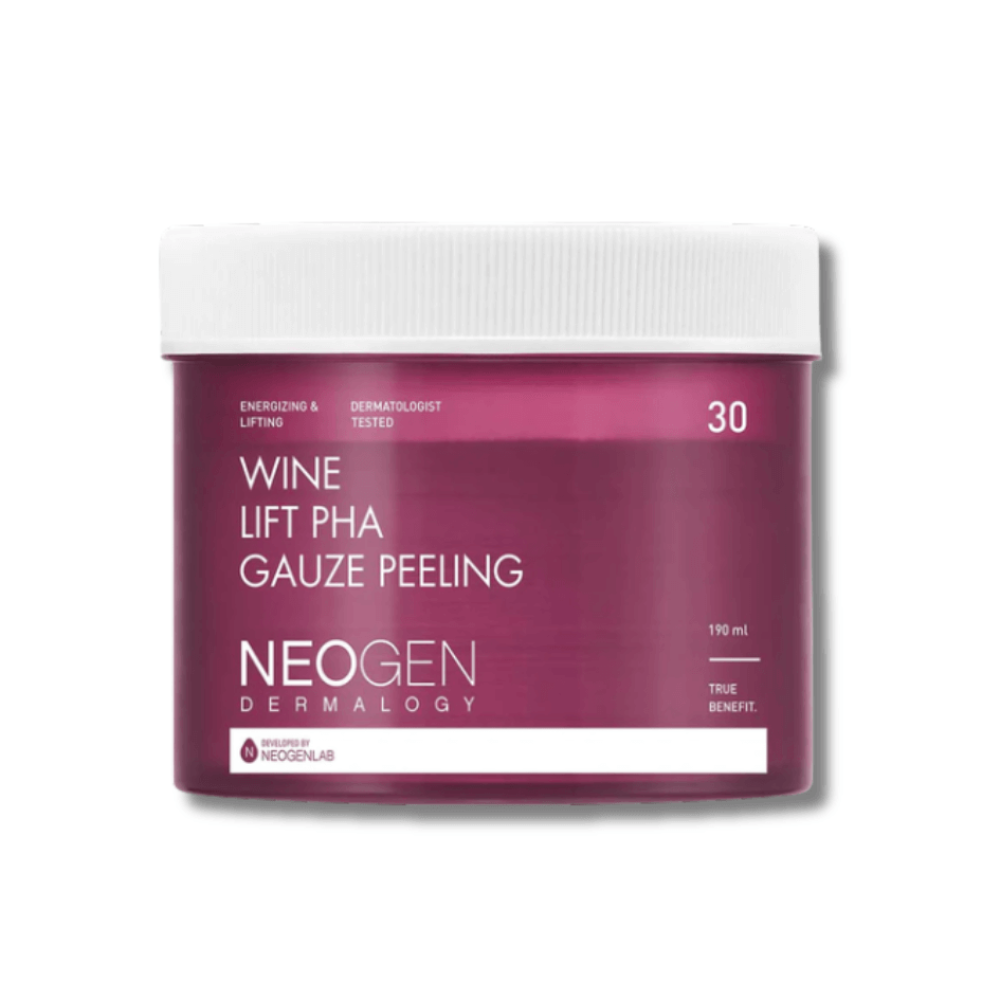 Винні пілінг-педи з комплексом кислот для обличчя - Neogen Dermalogy Wine Lift PHA Gauze Peeling