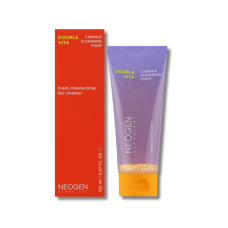 Зволожуюча вітамінна пінка для умивання, що освітлює - Neogen Dermalogy Double Vita Capsule Cleansing Foam