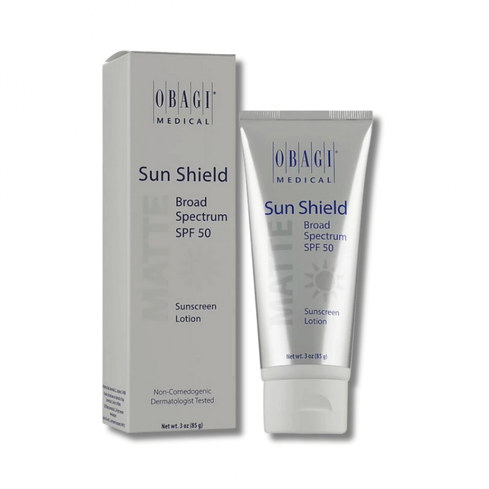 Матуючий сонцезахисний крем SPF 50 - Obagi Sun Shield Matte Broad Spectrum SPF 50