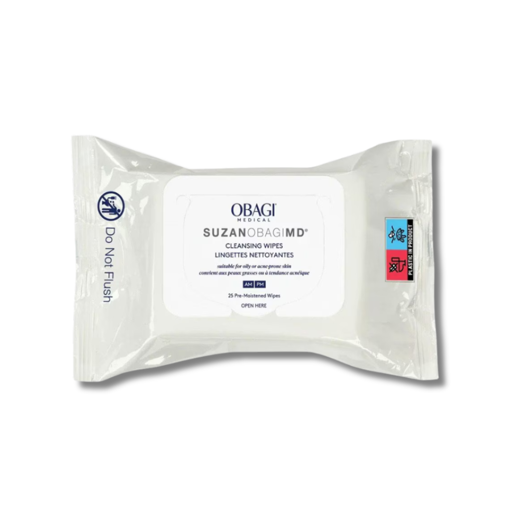 Очищуючі серветки для обличчя - Obagi Medical Suzanogimd Acne Cleansing Wipes