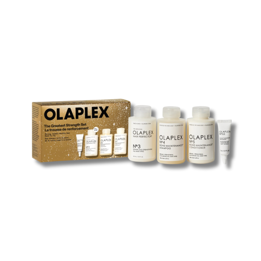 Праздничный набор для крепких, плотных и здоровых волос - Olaplex The Greatest Strength Set
