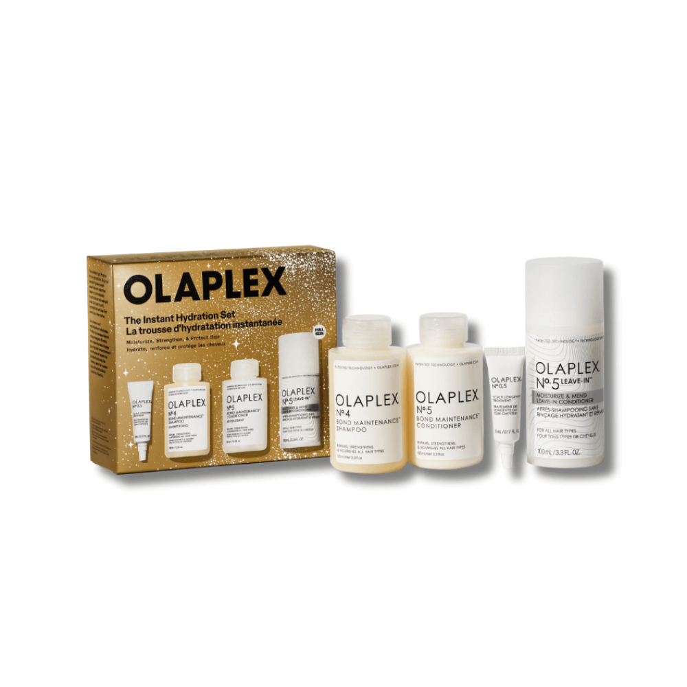 Святковий набір "Ритуал миттєвого зволоження" - Olaplex The Instant Hydration Set