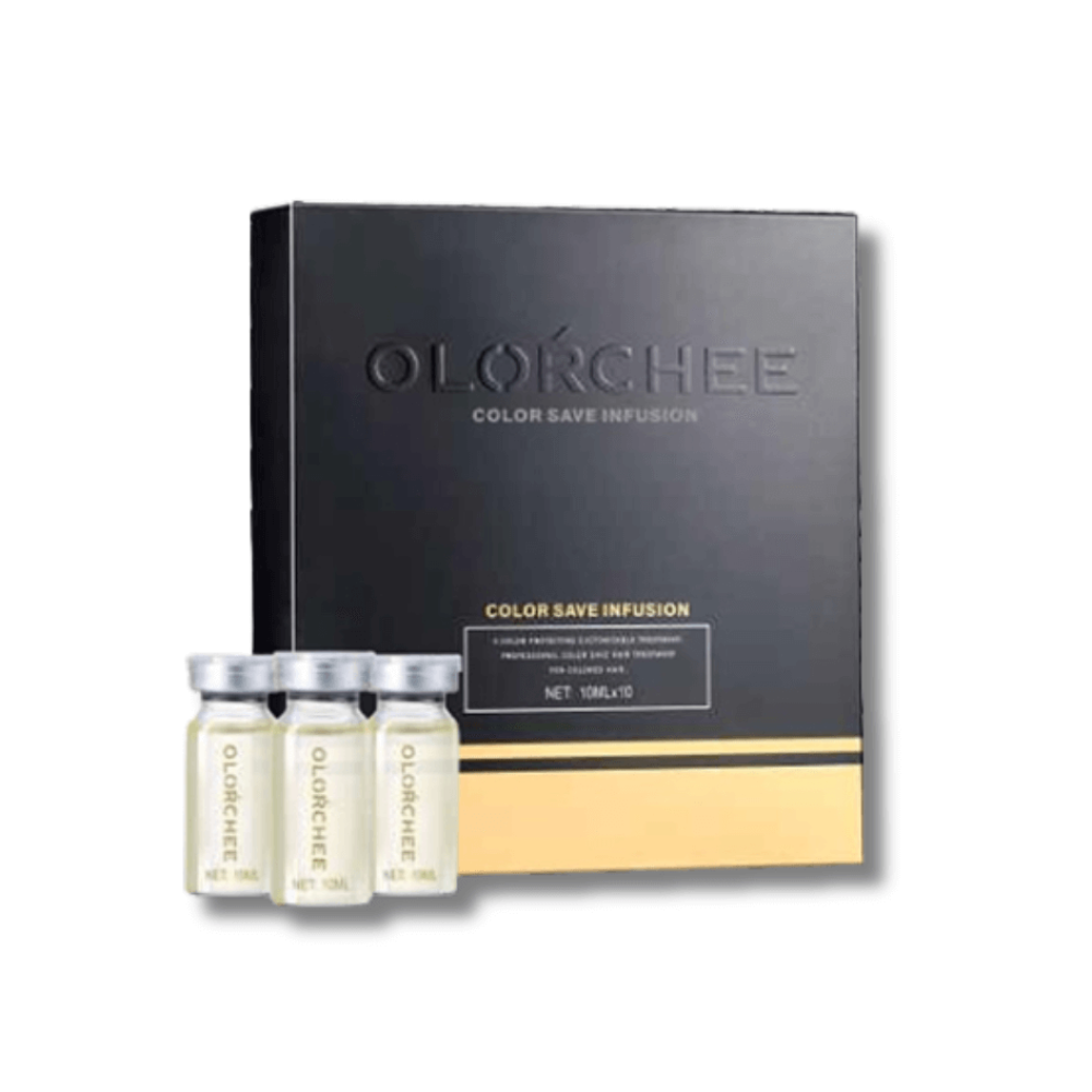 Набор ампул для защиты цвета окрашенных волос - Olorchee Color Save Infusion Ampoules Treatment