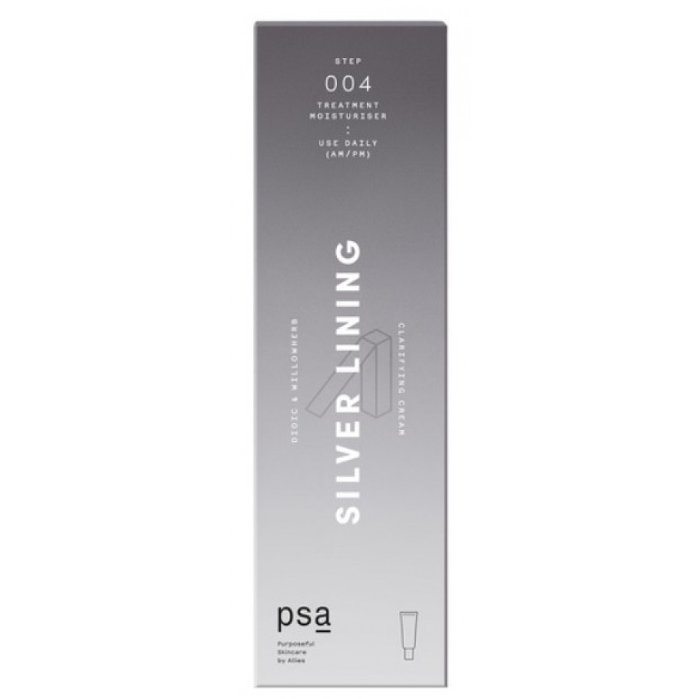 Освітлюючий крем - PSA Silver Lining Dioic & Willowherb Clarifying Cream
